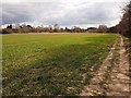 TM1646 : Field, Ipswich Northern Fringe looking back to Valley road by Richard Mudhar