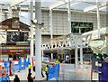 SJ8399 : Installation of New Ticket Barriers at Manchester Victoria Station, March 2015 by David Dixon