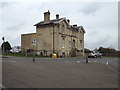 TM2483 : Former Harleston Railway Station by Geographer