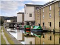 SE1437 : Leeds and Liverpool Canal, Warehouses at Wharf Street (2) by David Dixon