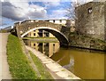 SE1537 : Leeds and Liverpool Canal, Junction Bridge (208) by David Dixon