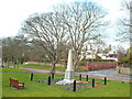 NZ4061 : Whitburn war memorial by Malc McDonald