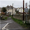 SS9669 : Ford sign on the corner of Castle Street, Llantwit Major by Jaggery