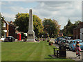 SP2382 : Memorial to cyclists who fell in the Great War, The Green, Meriden by Robin Stott