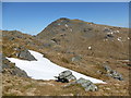 NN2407 : Snow patch on Beinn Luibhean by Alan O'Dowd