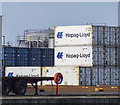 J3475 : Shipping containers, Belfast by Rossographer