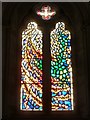 SU9007 : Boxgrove Priory Church: West window by Rob Farrow