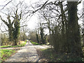 TM2173 : Thorpe Hall Road, Horham by Geographer