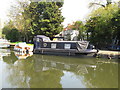 TQ1783 : Freedom - narrow boat on Paddington Arm, Grand Union Canal by David Hawgood