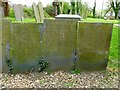 SK7227 : Belvoir Angel headstone, Long Clawson Churchyard by Alan Murray-Rust