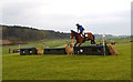 SJ5567 : Kelsall Hill Horse Trials: cross-country fence 15 by Jonathan Hutchins