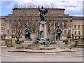 SJ3490 : Monument to the King's Liverpool Regiment, Liverpool in St John's Gardens by David Dixon