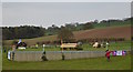 SJ5567 : Kelsall Hill Horse Trials: the Ski Jump by Jonathan Hutchins