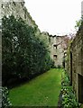 TQ0213 : Amberley Castle - Interior curtain wall by Rob Farrow