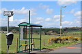  : Bus shelter by B8028 at Westfield by Leslie Barrie