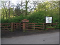 NT0564 : Entrance to Campbridge Park by M J Richardson