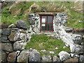 NL9443 : Tiree black house window by M J Richardson