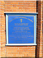 TM1179 : Diss United Reformed Church sign by Geographer