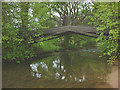 NY6024 : Iron bridge over the River Lyvennet, Crossrigg Hall by Karl and Ali