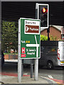 SE3033 : Roadsign on the A61 Regent Street by Geographer