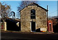 ST9429 : Red postbox and red phonebox, Hindon Lane, Tisbury by Jaggery