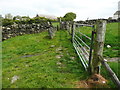 SE0622 : Stone setts across a gateway, on Sowerby Bridge FP78, Norland by Humphrey Bolton