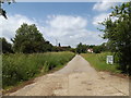 TM1575 : Entrance to Brome Park Farm by Geographer