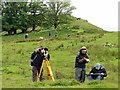 NY8071 : Archaeological survey at Davy's Lee by Andrew Curtis