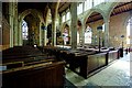 TF0645 : Interior of the Church of St Denys, Sleaford by Dave Hitchborne