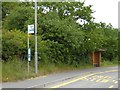 SK4711 : Bus stop and shelter by A511 by David Smith