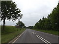 TM0680 : A1066 Diss Road, Fersfield by Geographer