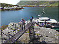 NG4819 : Landing at Loch na Cuilce by Oliver Dixon