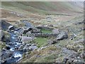 NY2216 : Sheepfold in Newlands Valley by Graham Robson