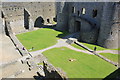 SH5831 : The Inner Ward of Harlech Castle by Jeff Buck