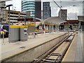 SJ8499 : New Metrolink Platform at Victoria Station (July 2015) by David Dixon