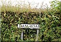 J5478 : Dam Road name sign, Cotton, Donaghadee (July 2015) by Albert Bridge