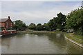 SP7155 : Gayton Junction from Grand Union Canal Northampton Branch by Jo and Steve Turner