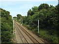 TM0521 : Railway tracks near Wivenhoe by Malc McDonald