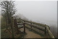 SP9314 : Today the view from this seat is lost in the fog by Chris Reynolds