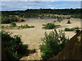 TL0698 : Old stone quarry near Yarwell by Richard Humphrey