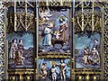 SJ3589 : Lady Chapel, Triptych Detail by David Dixon