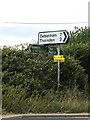 TM1170 : Roadsigns on Workhouse Road by Geographer