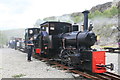 NY3224 : Threlkeld Quarry & Mine Museum - passenger train by Chris Allen