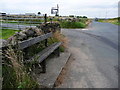 SE0322 : Seat on Otter Lee Road, Sowerby by Humphrey Bolton