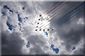 SP6741 : The Red Arrows over Silverstone by Ian S