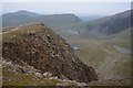 SH5953 : Crags on Llechog by Philip Halling