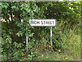 TM1571 : Church Street sign by Geographer