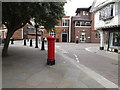 TM1644 : Silent Street Victorian Penfold Postbox by Geographer