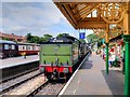 TG1543 : Steam Train Arriving at Sheringham by David Dixon