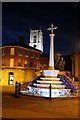 TF9129 : War Memorial, Fakenham by Philip Halling